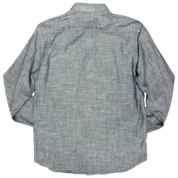 EUC‎ Men's J. CREW Cotton Chambray One-pocket Shirt | Size M - Picture 2 of 6